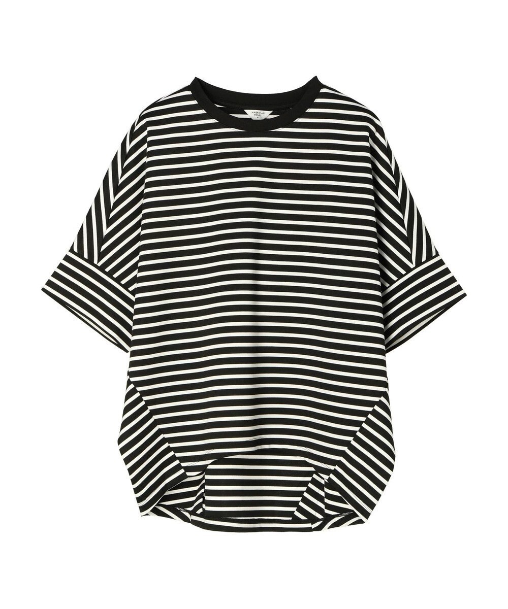 AMERICAN HOLIC 抗菌防臭＋接触冷感　コクーンカットプルオーバー 