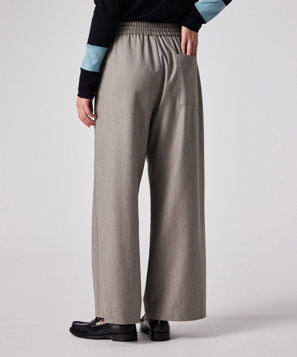 Paul Smith ウールフランネル ワイドパンツ 