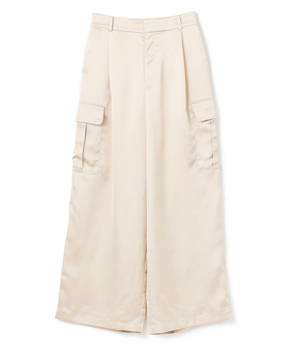 UNFILO L サテン カーゴパンツ 