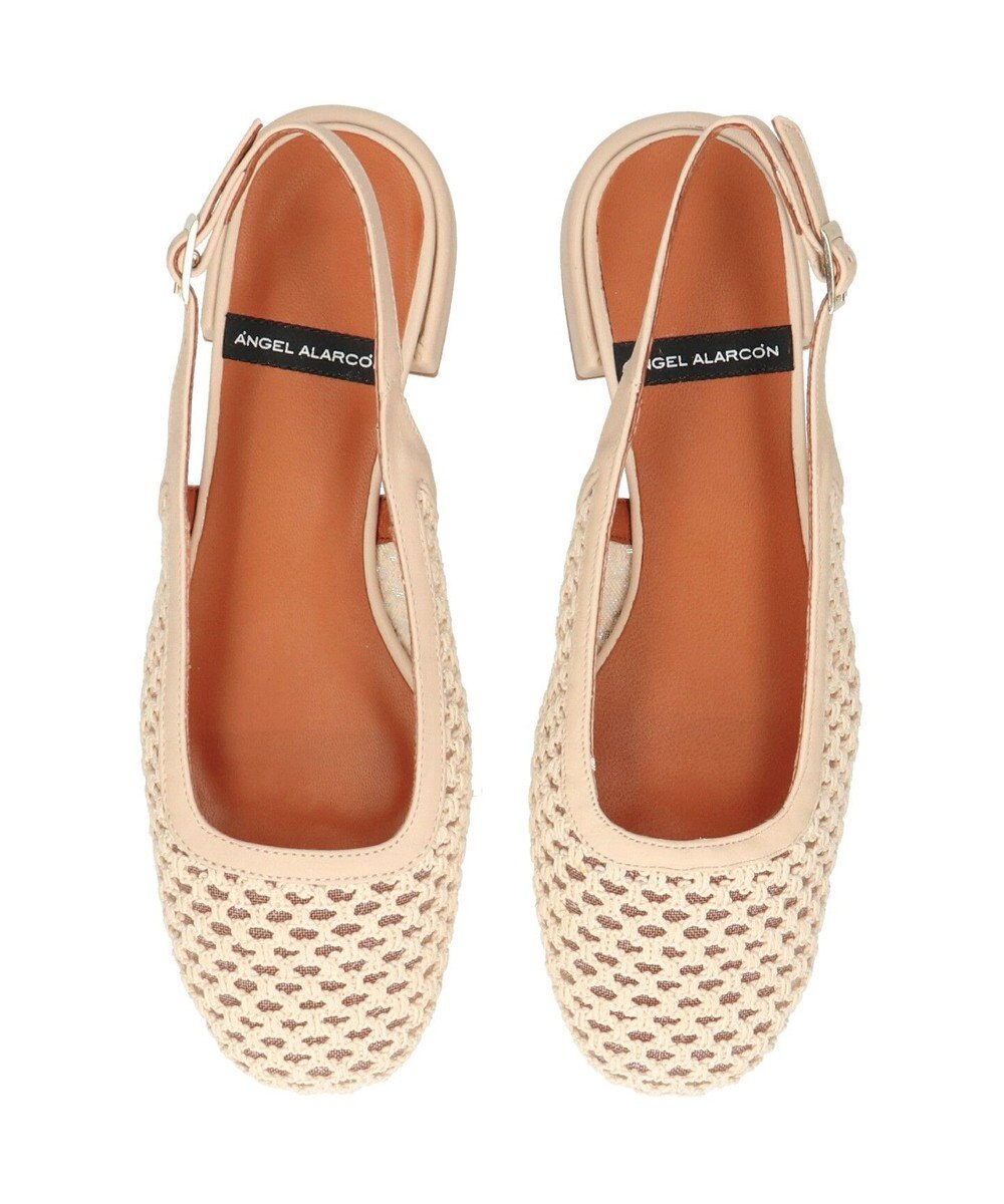 INTER-CHAUSSURES 【ANGEL ALARCON】ラウンドトウメッシュバックバンド 