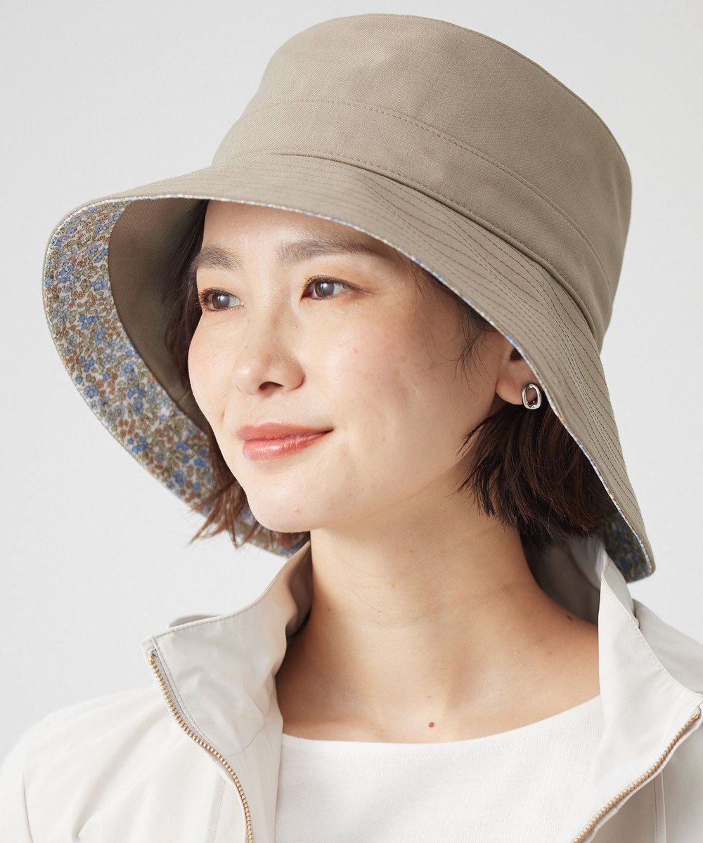 J.PRESS LADIES 【洗える・UVカット・畳める】LIBERTY HAT 