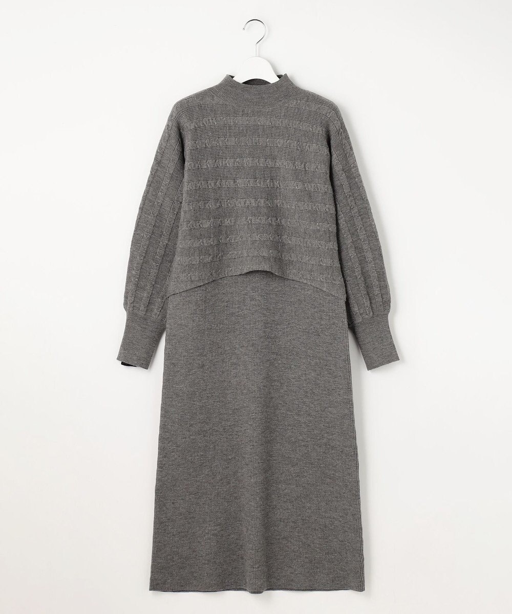 ANY SIS S 【2SET】ニット ボレロ × ワンピース セット 