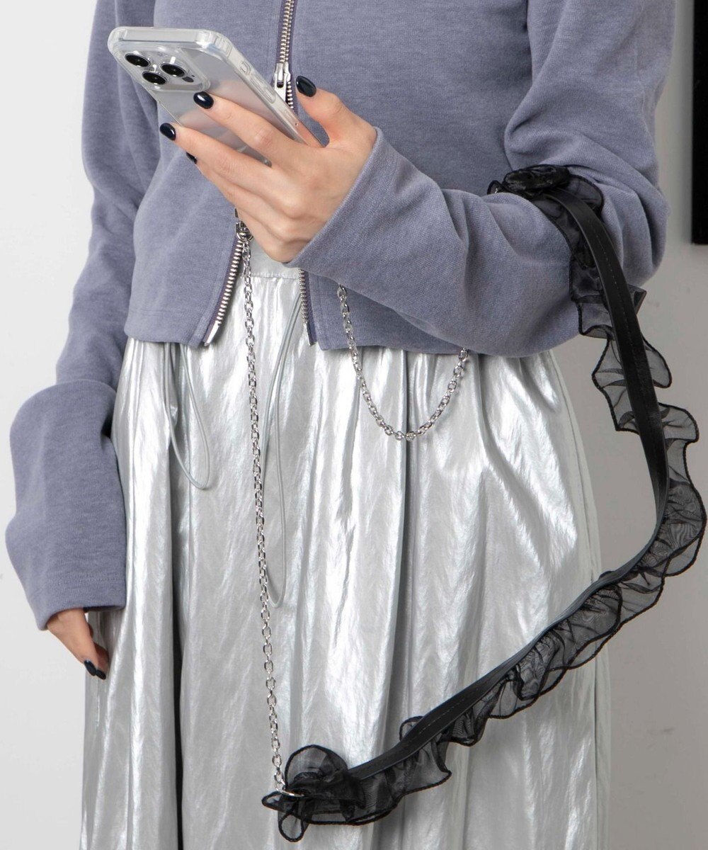 WEGO フリルチェーンストラップ 