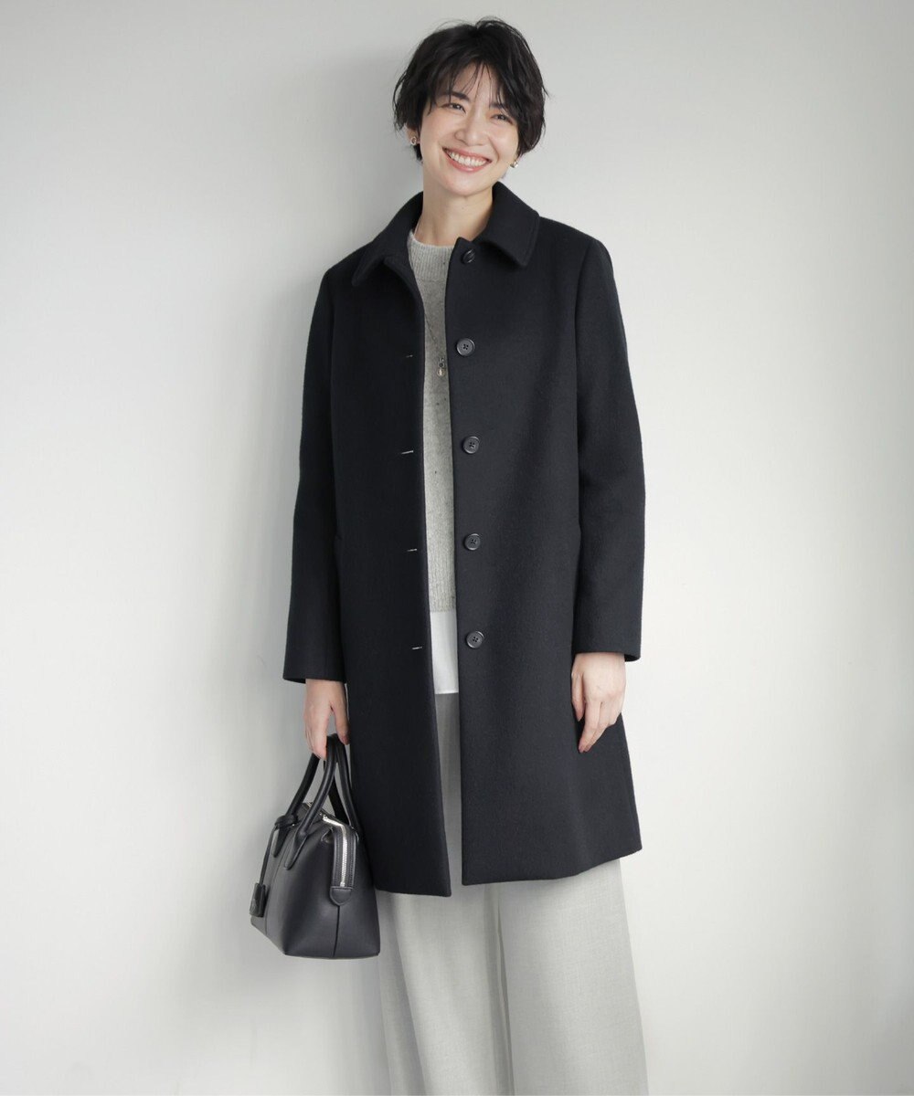 J.PRESS LADIES 【WEB限定・洗える】WOOLY NEP クルーネックニット 