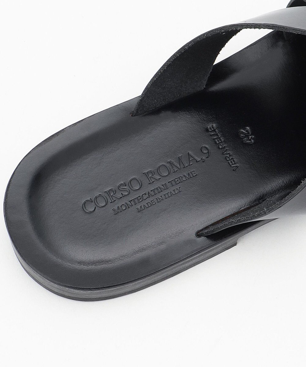 JOSEPH ABBOUD MOUNTAIN 【SPACE】レザーサンダル 