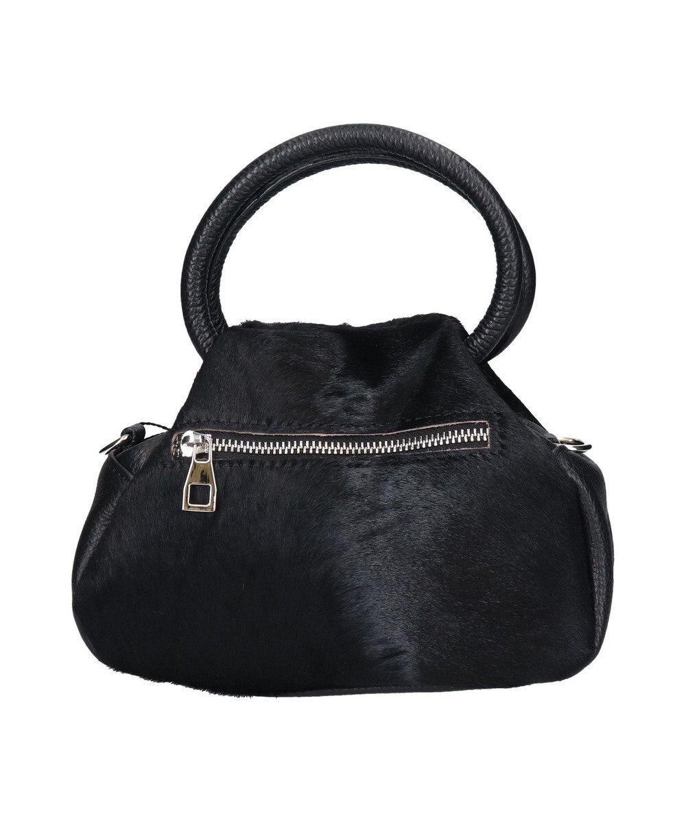 INTER-CHAUSSURES 【ANDREA CARDONE】異素材コンビハンドバッグ 