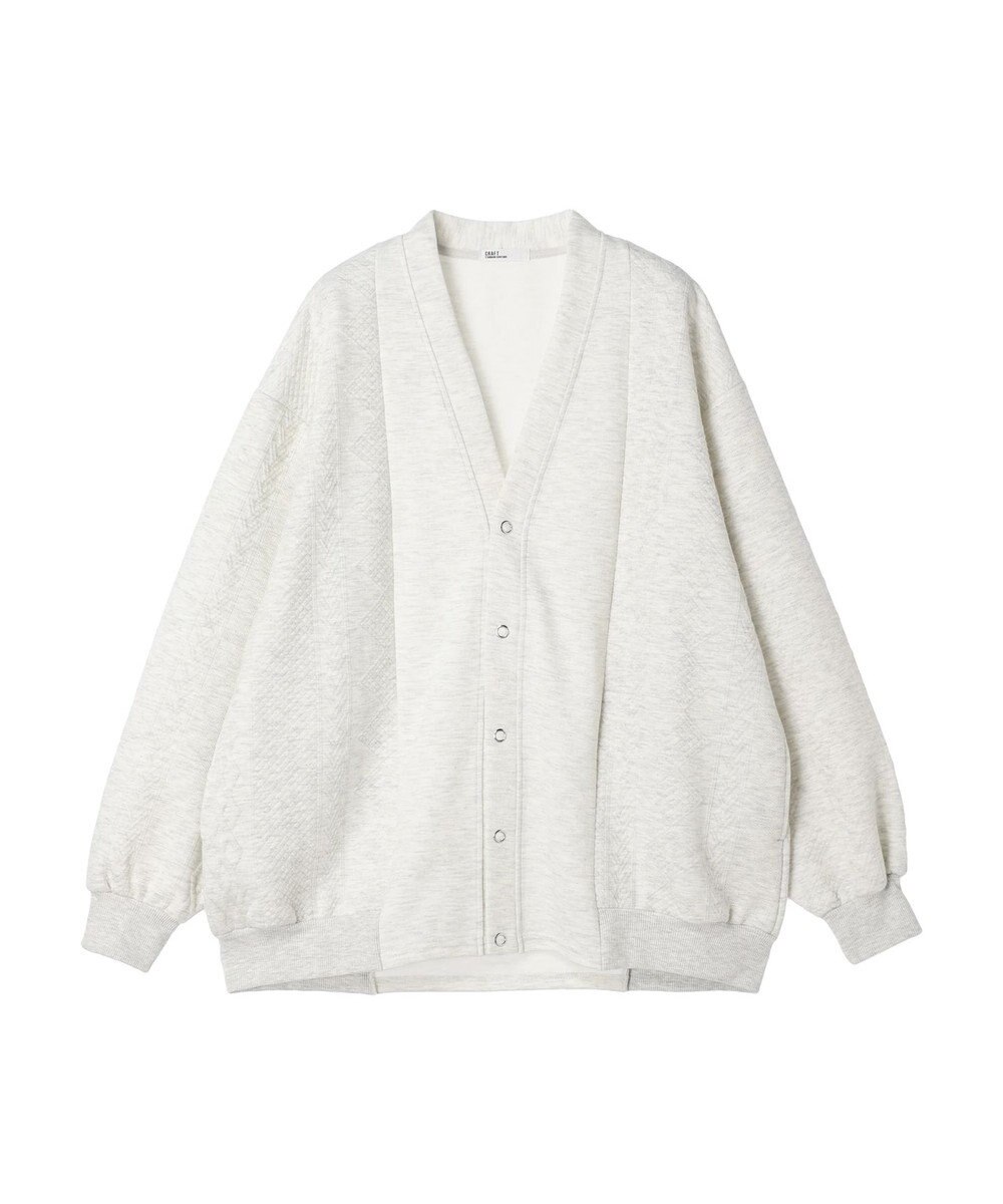 CRAFT STANDARD BOUTIQUE JQカット切り替えカーディガン2 