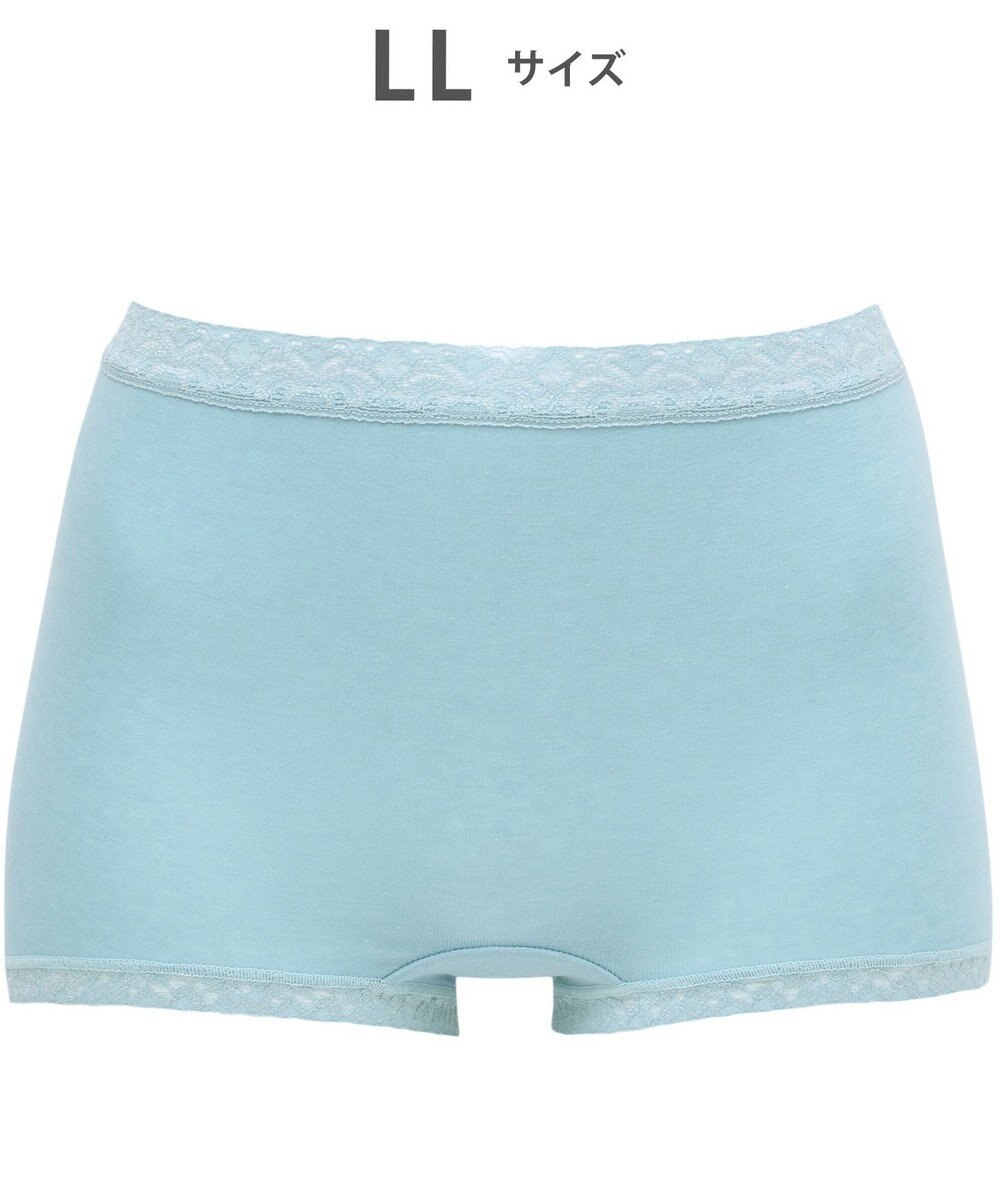 WACOAL 【ディアヒップ】 ショーツ ボーイレングス はきこみ丈ふかめ 綿混(身生地) ヒップを包みこむフィット感 やさしいはきごこち PPA113 /ワコール 