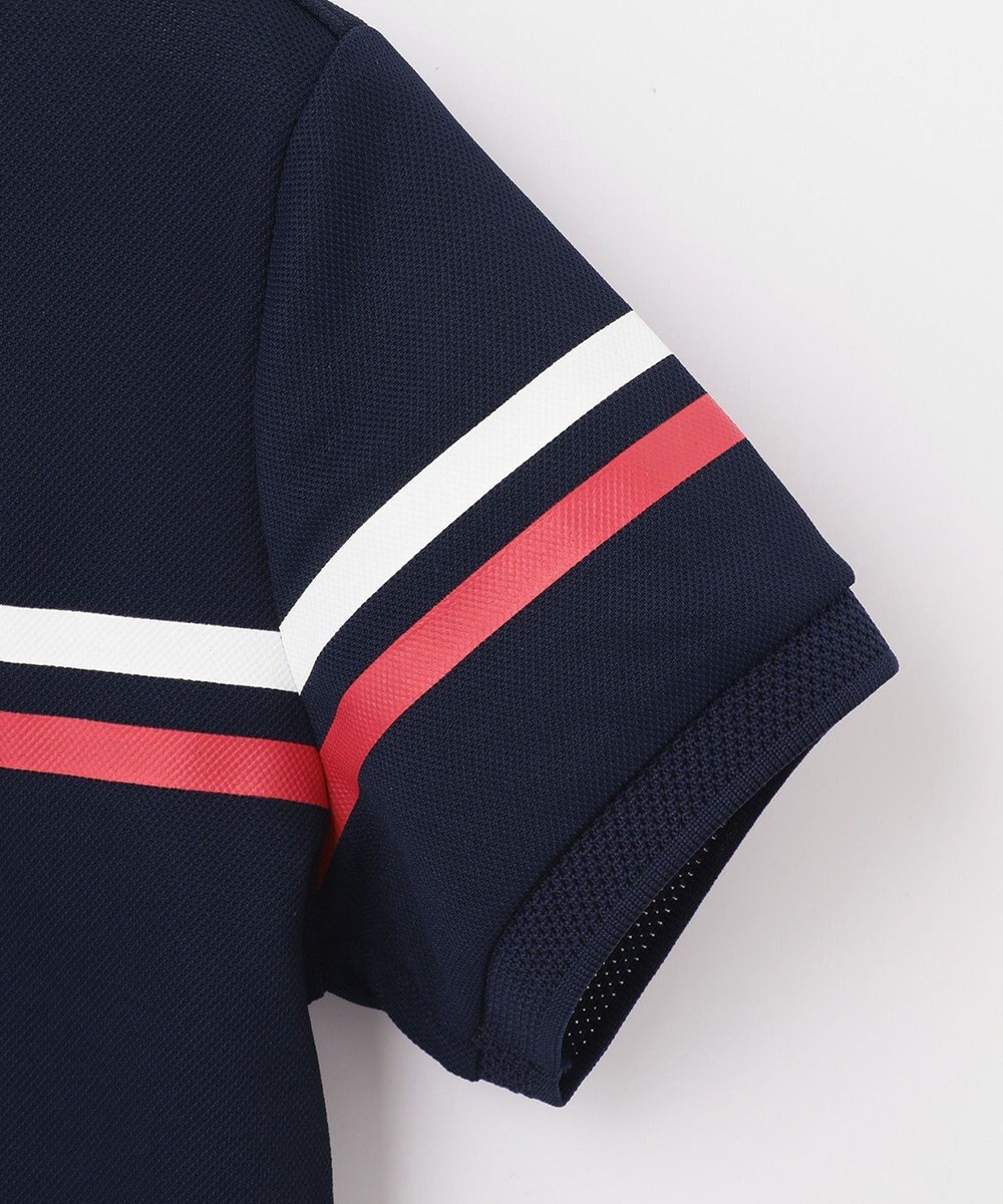 23区GOLF 【WOMEN】【吸水速乾/UVケア】エイトロックカノコ 半そで ポロシャツ 