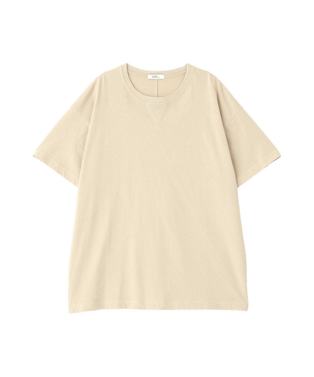 earth music&ecology ピグメント風Tシャツ 