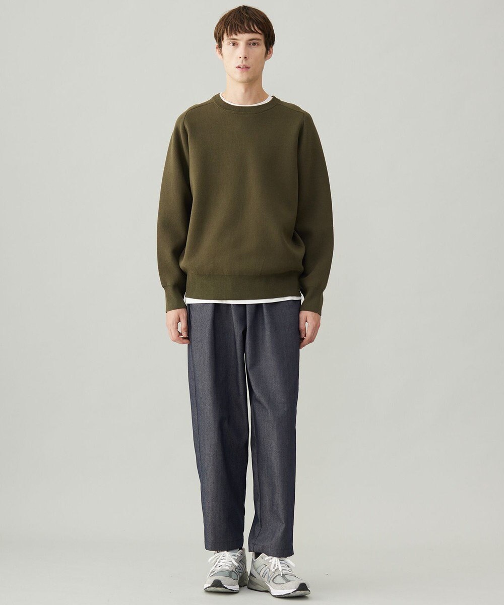 UNFILO MENS 【新色追加】FINE MOVE デニム イージーギャザーパンツ [24年商品] 