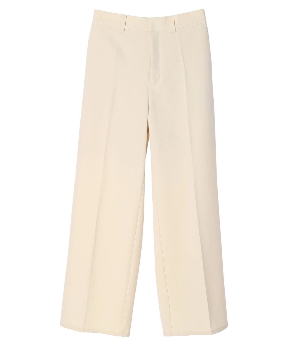 earth music&ecology Ｔ／Ｒストレートパンツ（Ｉｖｏｒｙ） 