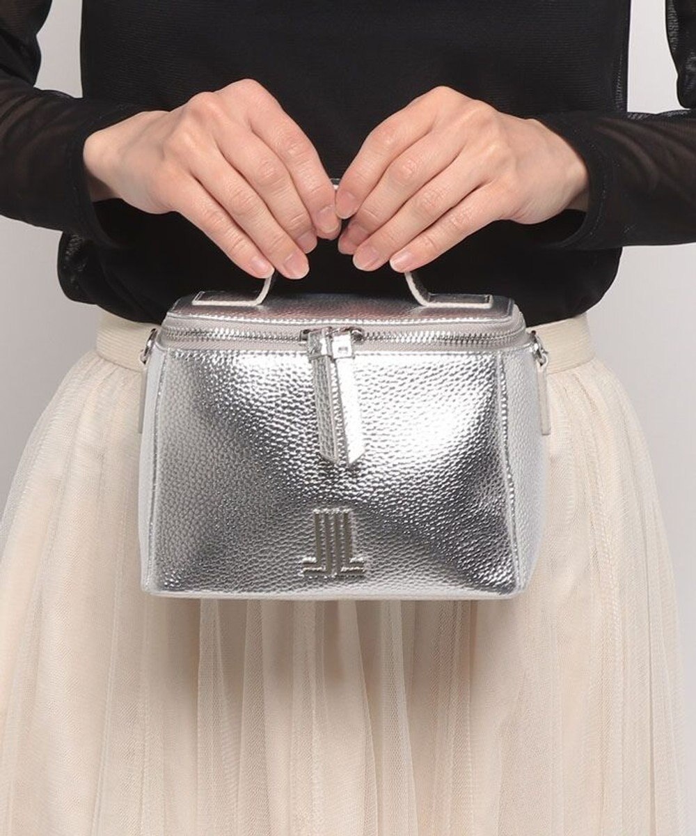 LANVIN en Bleu キューブ バニティバッグ 