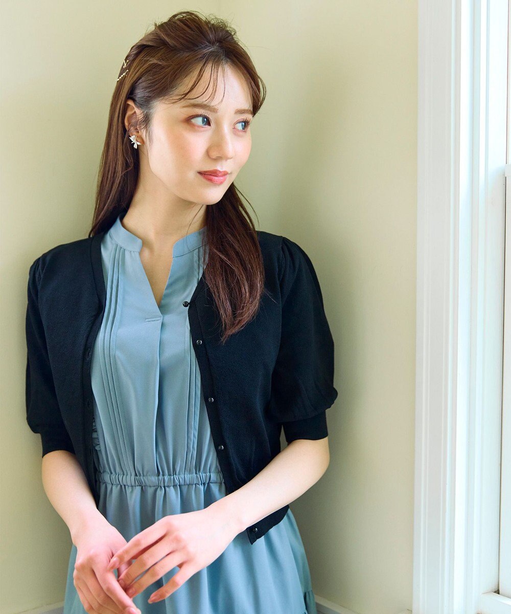 Feroux ハーフスリーブ カーディガン 