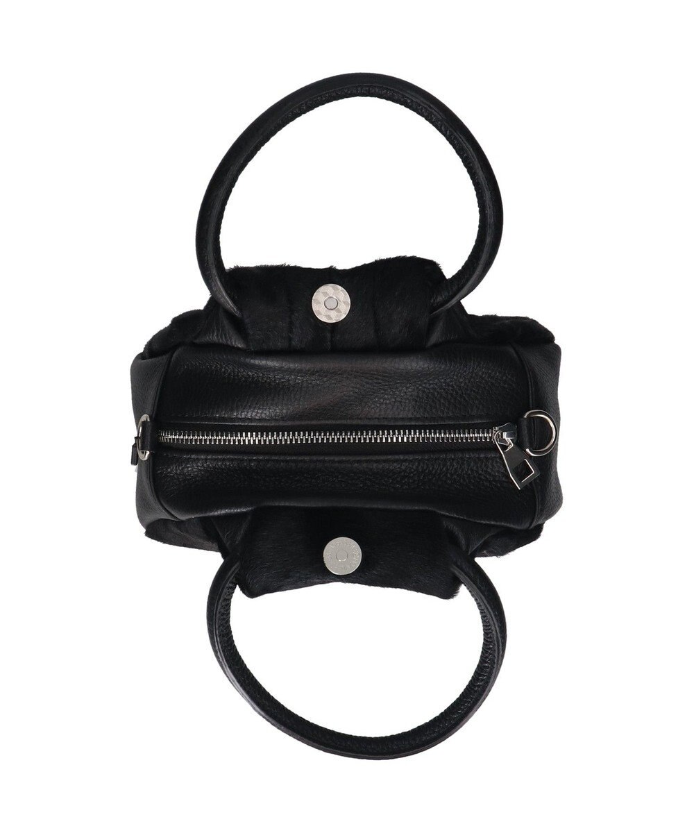 INTER-CHAUSSURES 【ANDREA CARDONE】異素材コンビハンドバッグ 