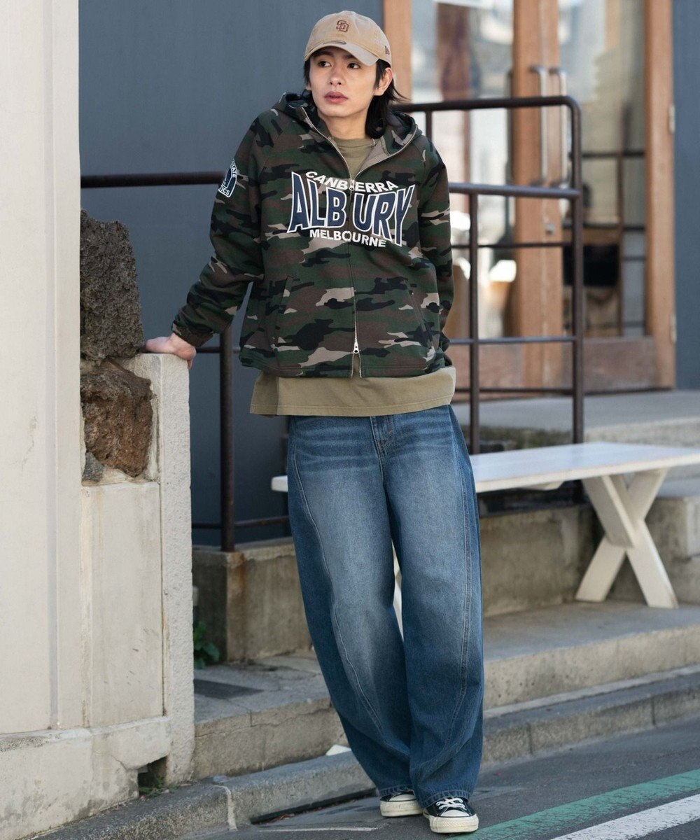 WEGO 【ユニセックス着用ITEM】スタンドネックZIPパーカー 