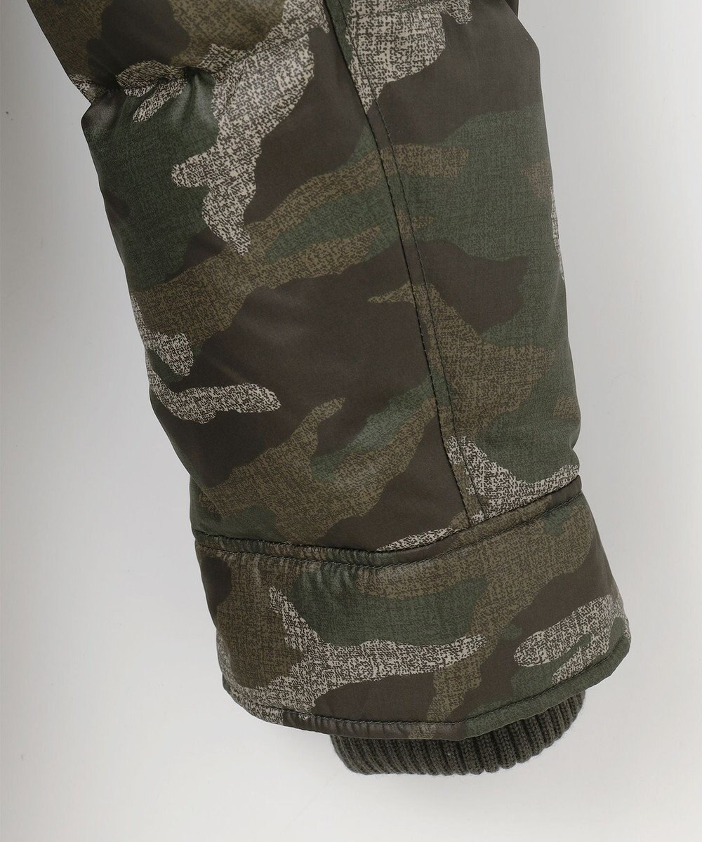 JOSEPH ABBOUD MOUNTAIN 【ECOファー/撥水/9ポケット】カモフラージュ ダウン コート 