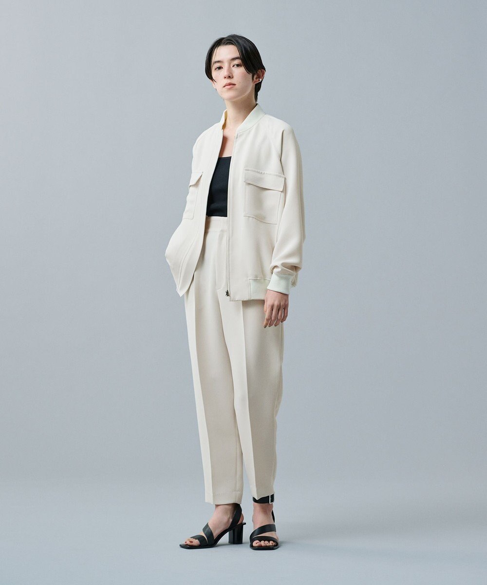 uncrave ウォッシャブル ダブルクロス パンツ 