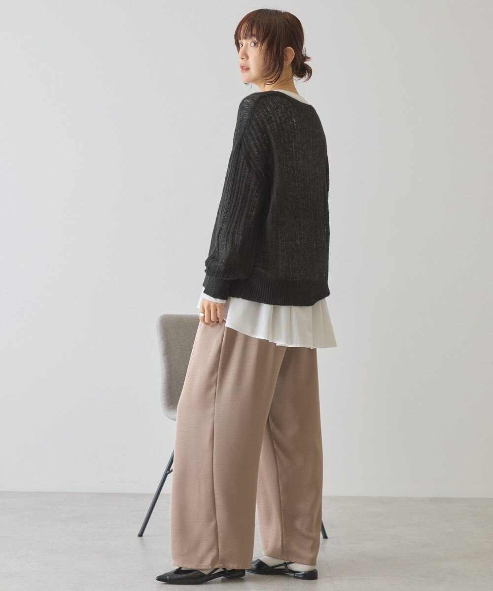 AMERICAN HOLIC モヘアタッチルーズ編みプルオーバー 