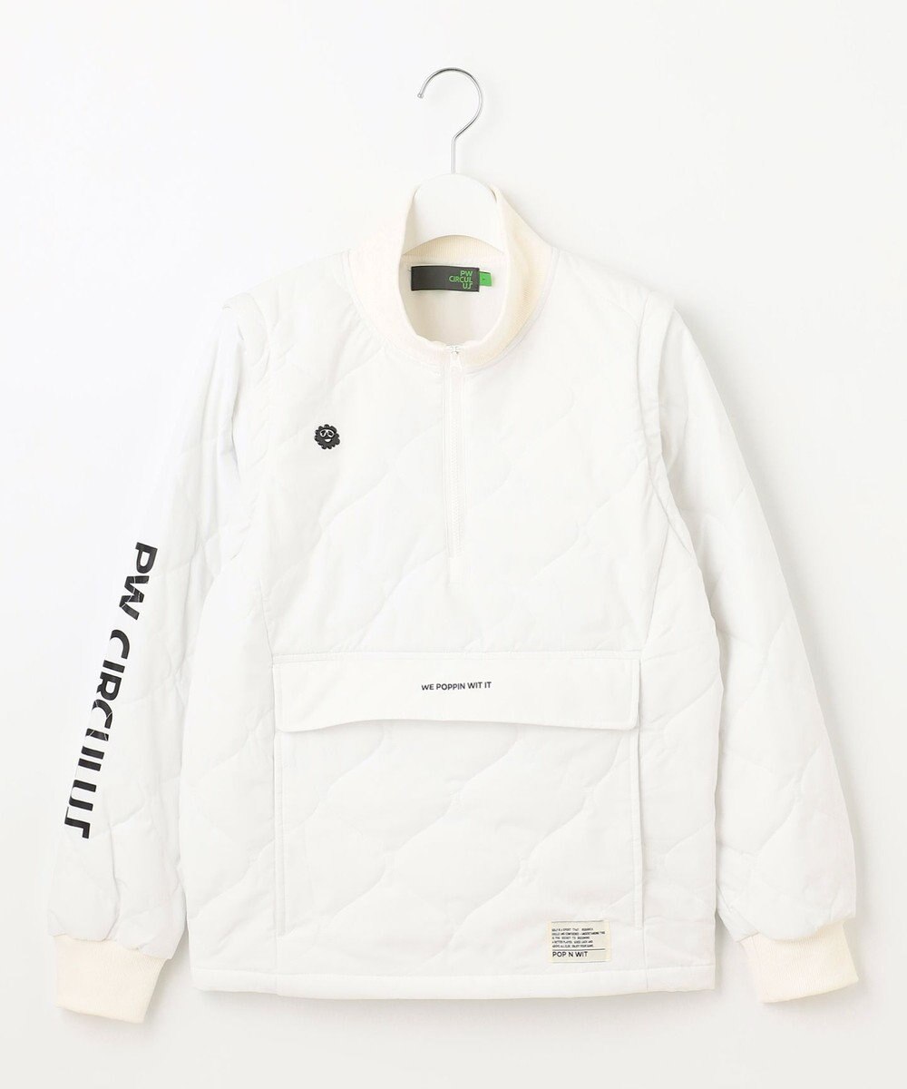 PW CIRCULUS 【ベストにもなる！袖2WAY】【WOMEN】ひょうたんキルティング中綿ブルゾン 