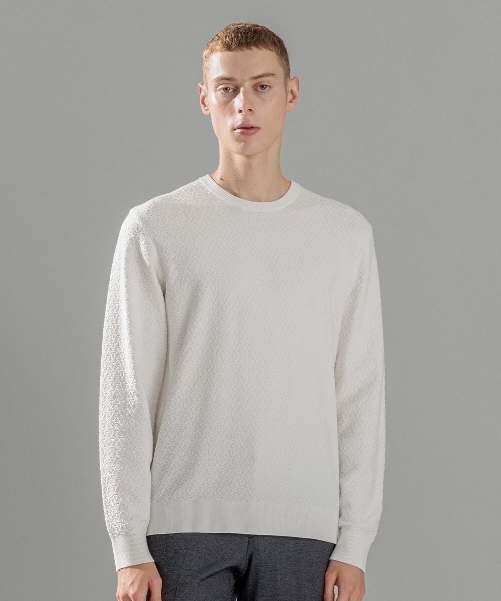 JOSEPH HOMME 【イージーケア】 ヴィスコースリンクス　クルーネックニット 