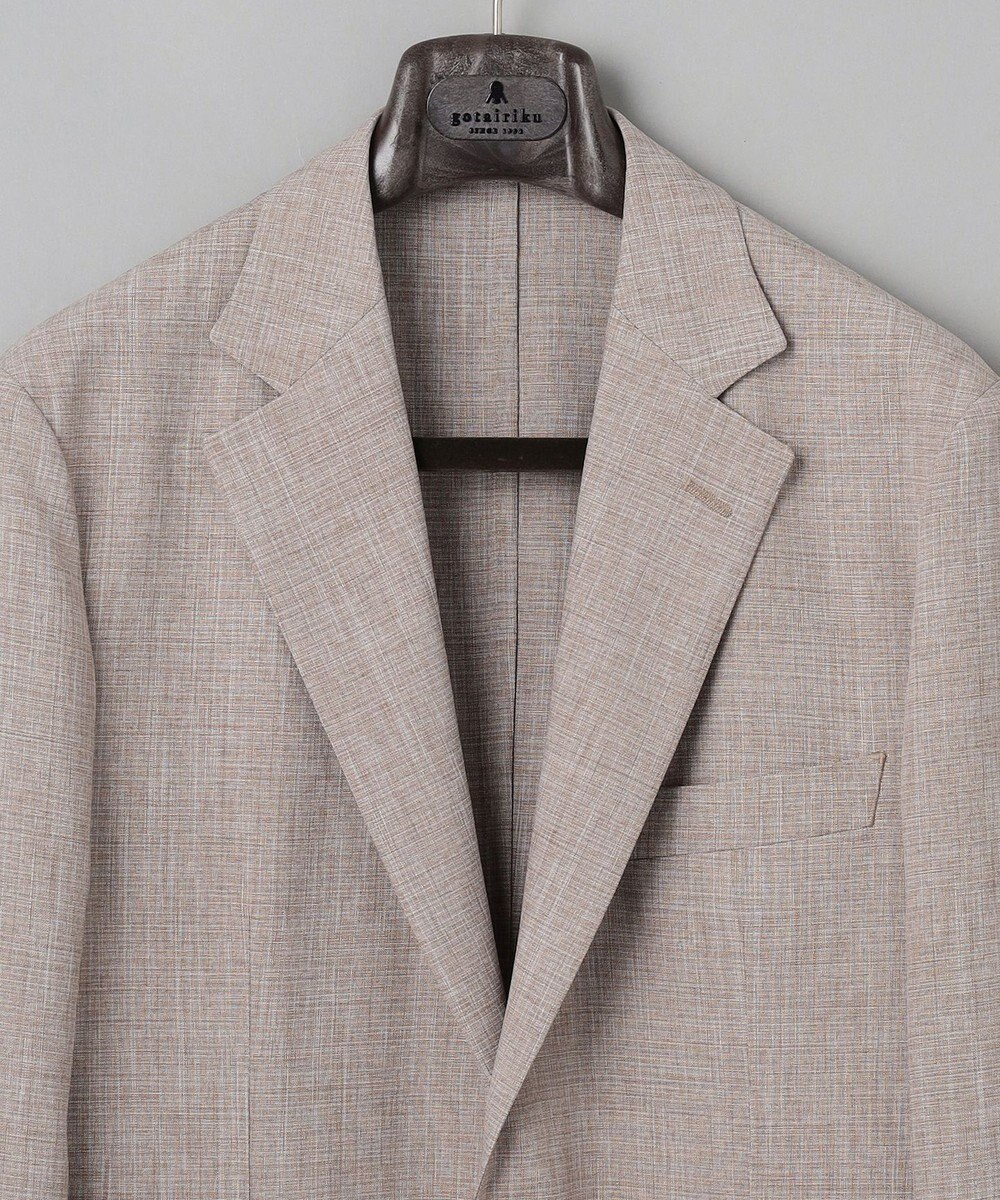 GOTAIRIKU ウォッシャブルに進化【洗える/シワになりにくい/ストレッチ】タイワンタフタ ジャケット 