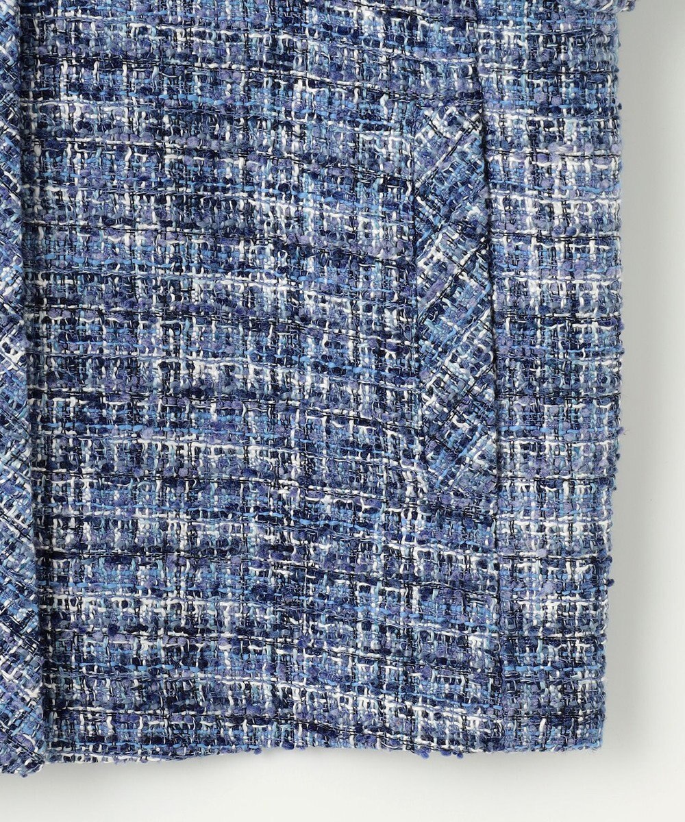 組曲 【KUMIKYOKU NAVY】マカロンツイード ジャケット 