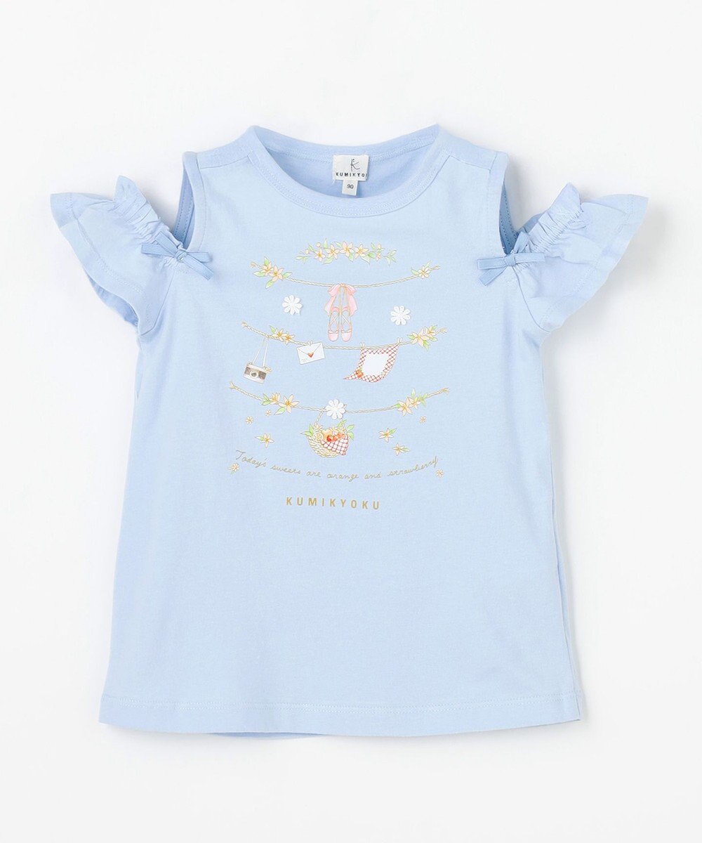 組曲 KIDS 【90-100㎝】 フルーティーブリーズTシャツ 