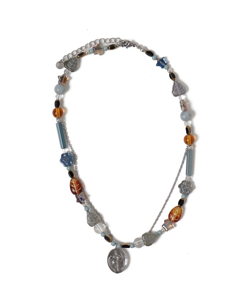 WEGO Lビンテージストーンネックレス 