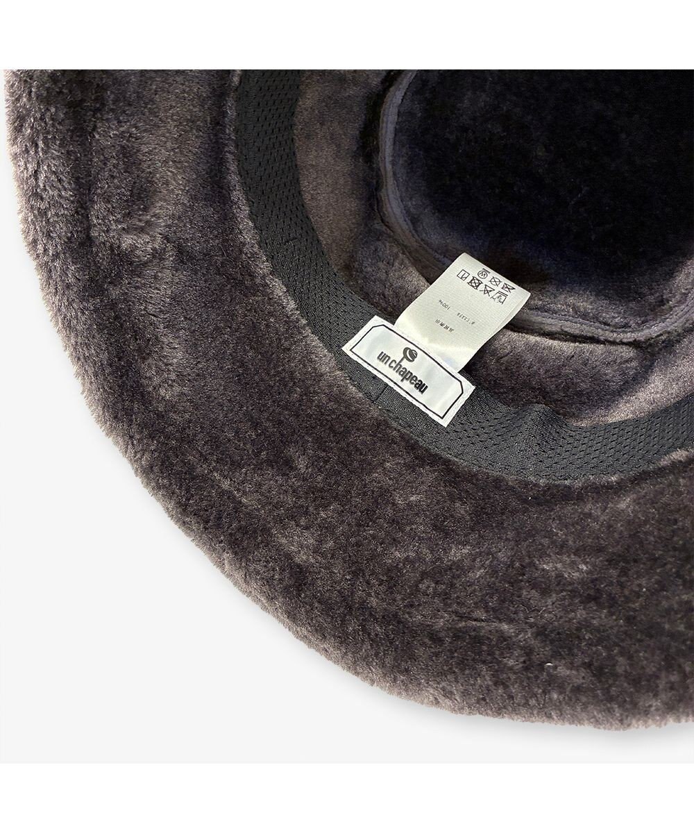 林八百吉商店 un chapeau ムートンバケット 