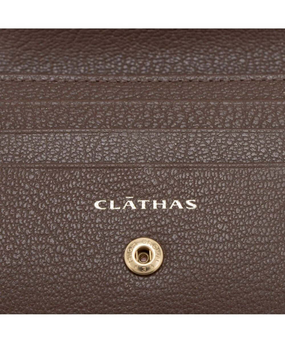 CLATHAS ソフィア 内ボックス二つ折り財布 