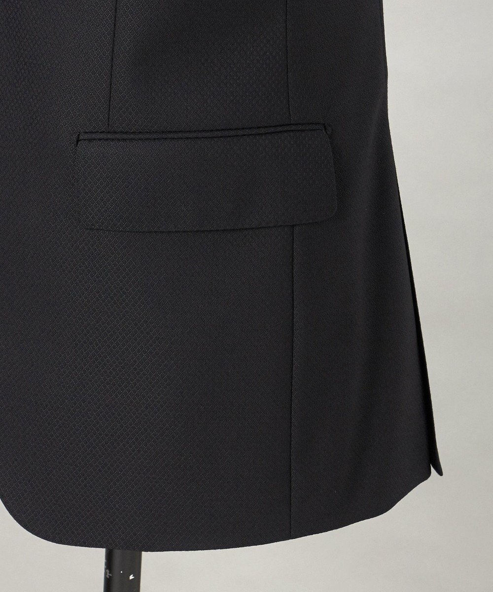 GOTAIRIKU シワになりにくい【御幸毛織/みゆきけおり】DRY SPINNER(ドライスピナー)スーツ_ブラック 