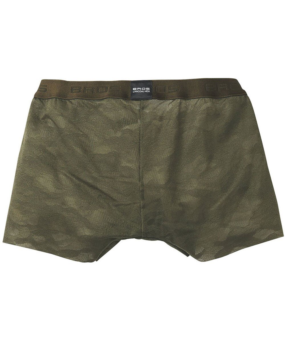 WACOAL MEN ボクサーパンツ 「レースボクサー」 通気性 フロント快適グラマラス 前閉じ GT3340 /ブロス バイ ワコールメン 