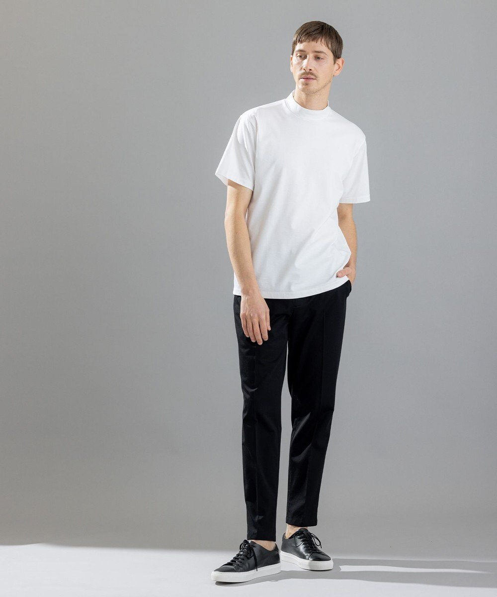 JOSEPH HOMME コンパクトストレッチジャージー　モックネックＴシャツ 