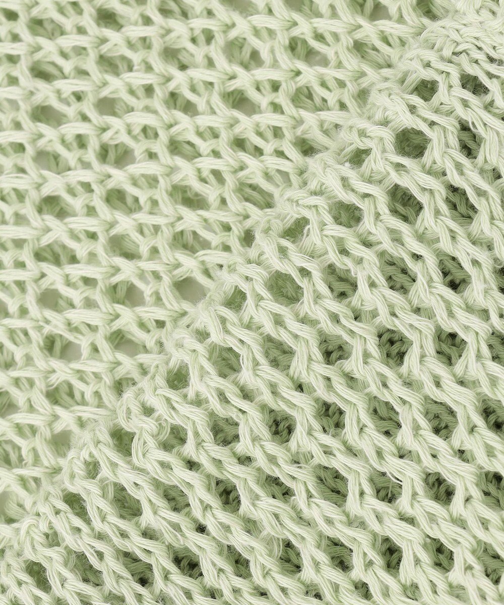 BEIGE， CACTUS / メッシュカーディガン 