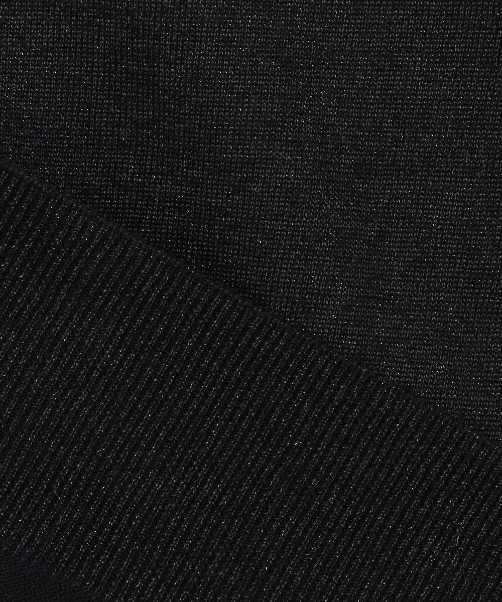 組曲 S 【WEB限定・2SET】5分袖ラメ入りアンサンブルニット 