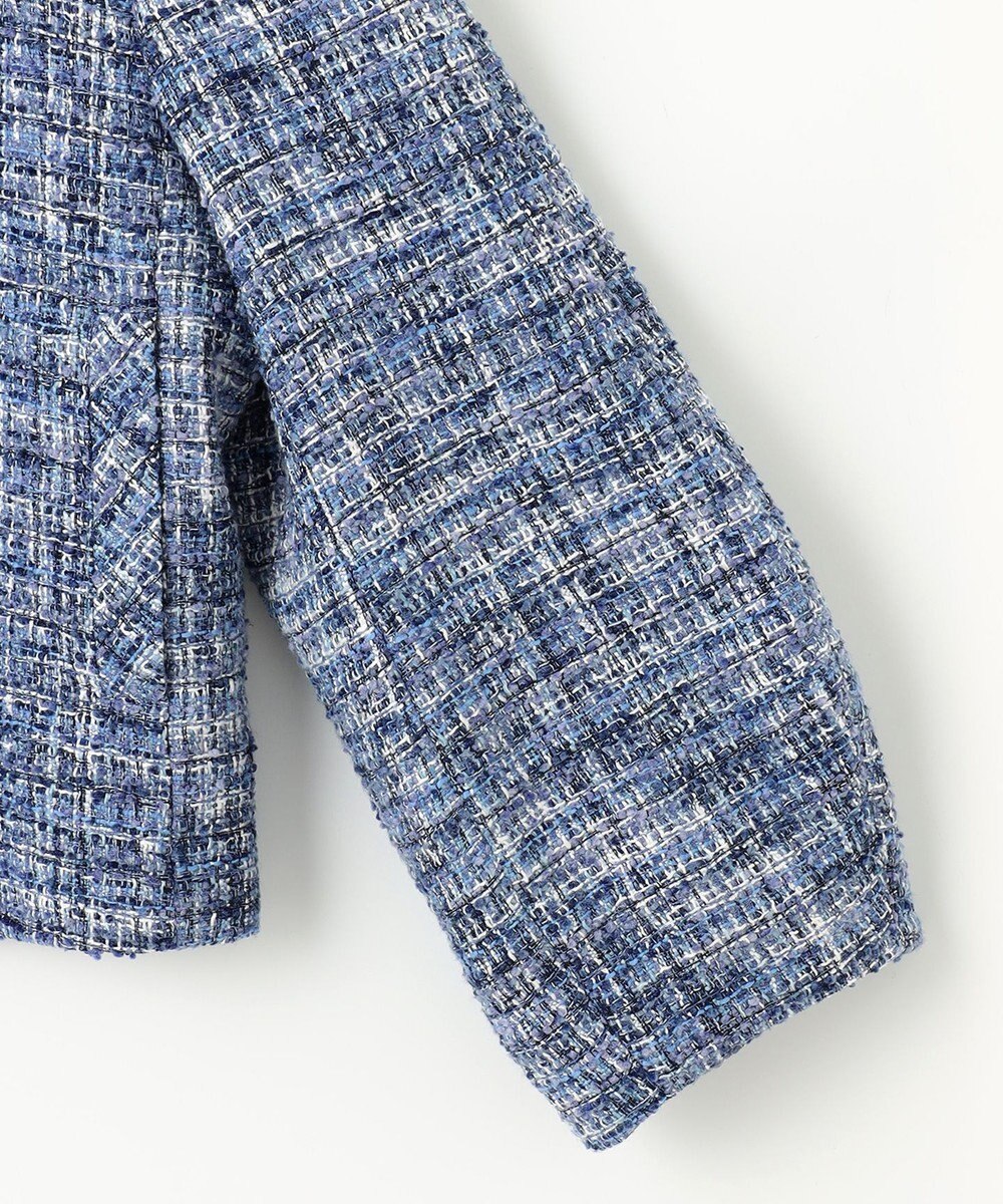 組曲 【KUMIKYOKU NAVY】マカロンツイード ジャケット 