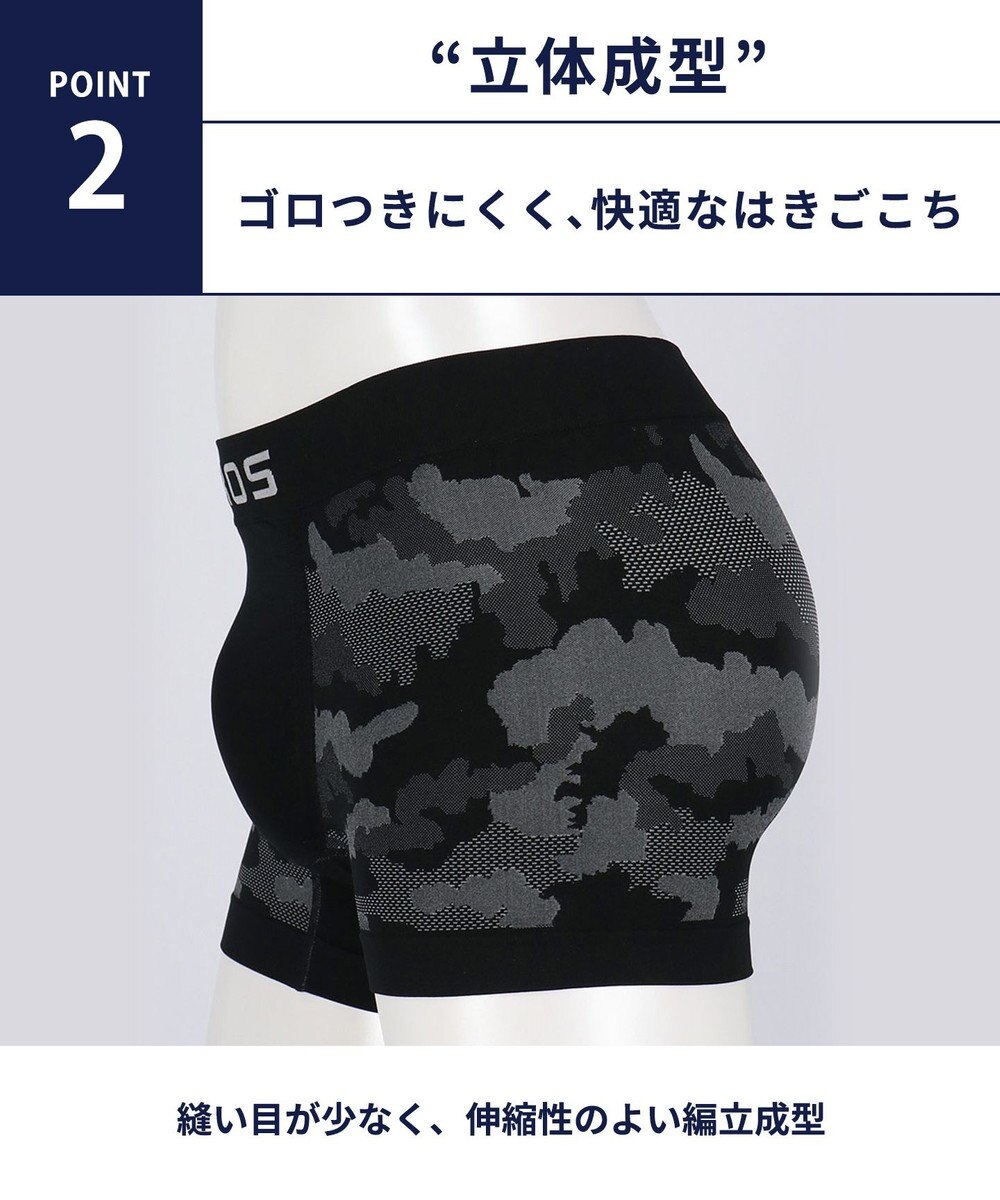 WACOAL MEN ボクサーパンツ 【EVERYDAY BOXER】 吸汗速乾 立体成型 前閉じ 下着 メンズ GT3491 /ブロス バイ ワコールメン 