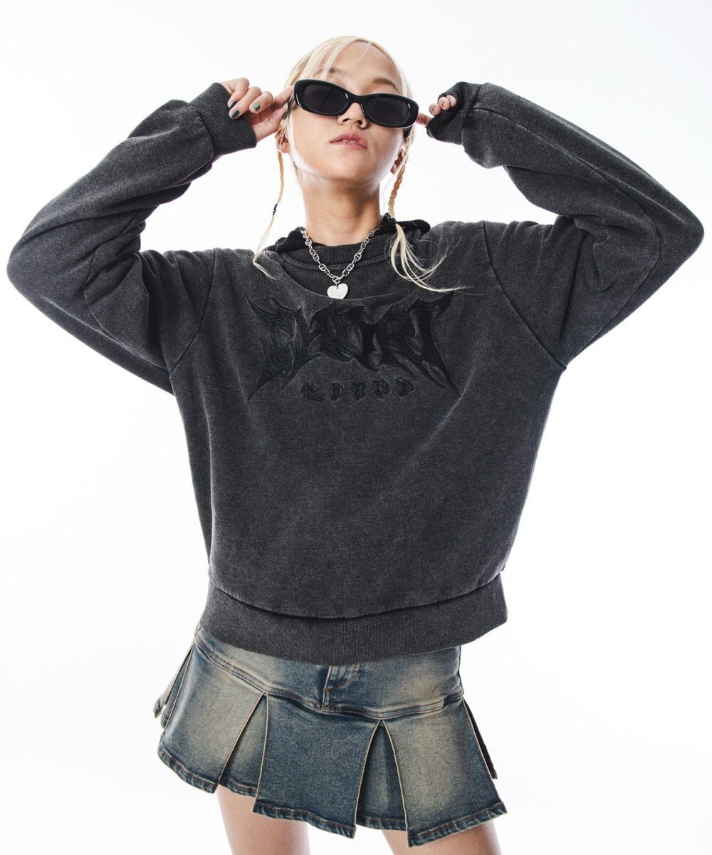 WEGO 【ユニセックス着用ITEM】コンパクトフィットロゴプルオーバー 