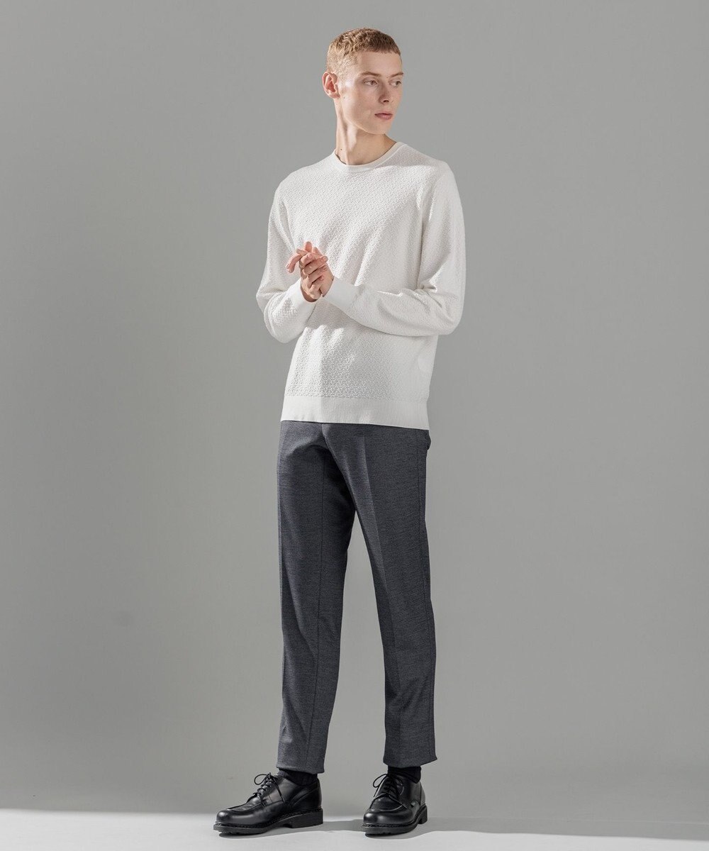 JOSEPH HOMME 【イージーケア】 ヴィスコースリンクス　クルーネックニット 