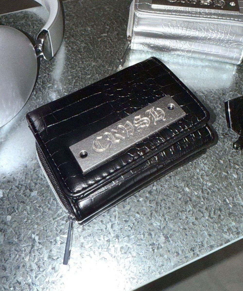 WEGO プレートクロコウォレット 