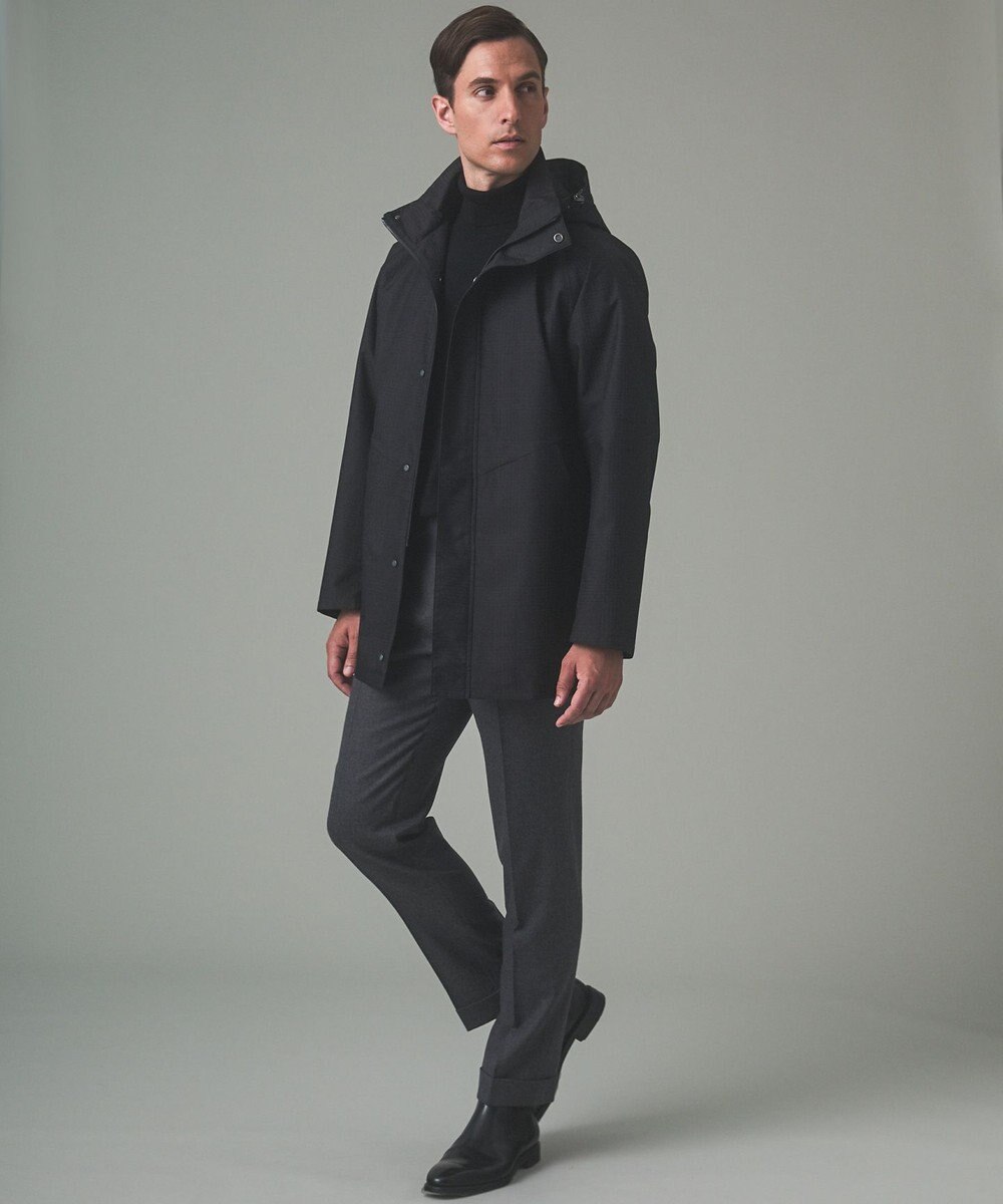 GOTAIRIKU 新色追加【洗える/チクチクしにくい/ピリングしにくい】イタリア糸 ハイゲージ タートルネックニット_WOOL100％ 