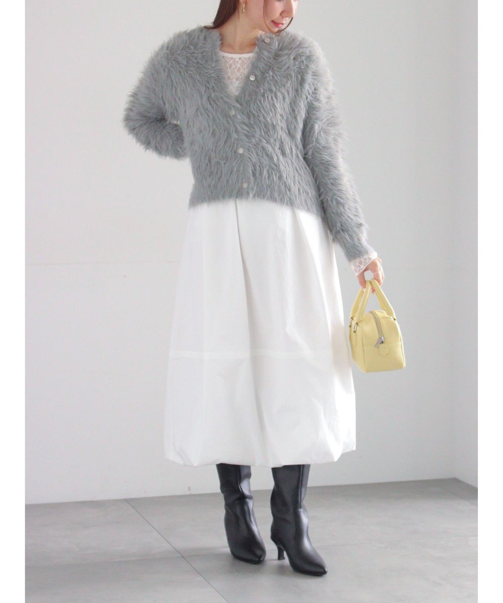 Te chichi ピーチタフタバルーンスカート 