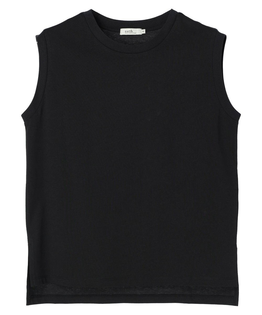 earth music&ecology ノースリーブカットソー（汗じみ防止） 