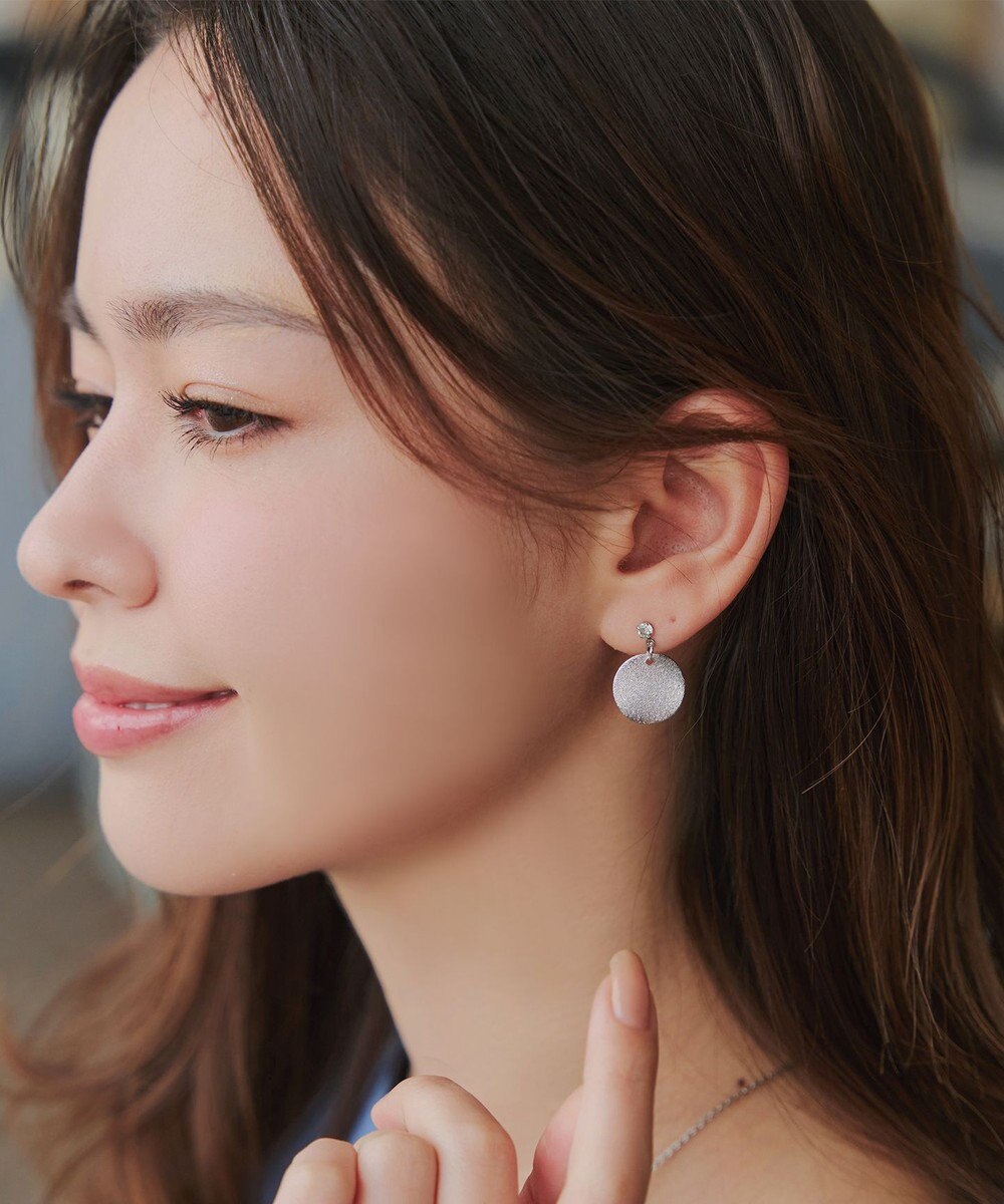 Tiaclasse 【金属アレルギー対応】メタルプレートピアス 