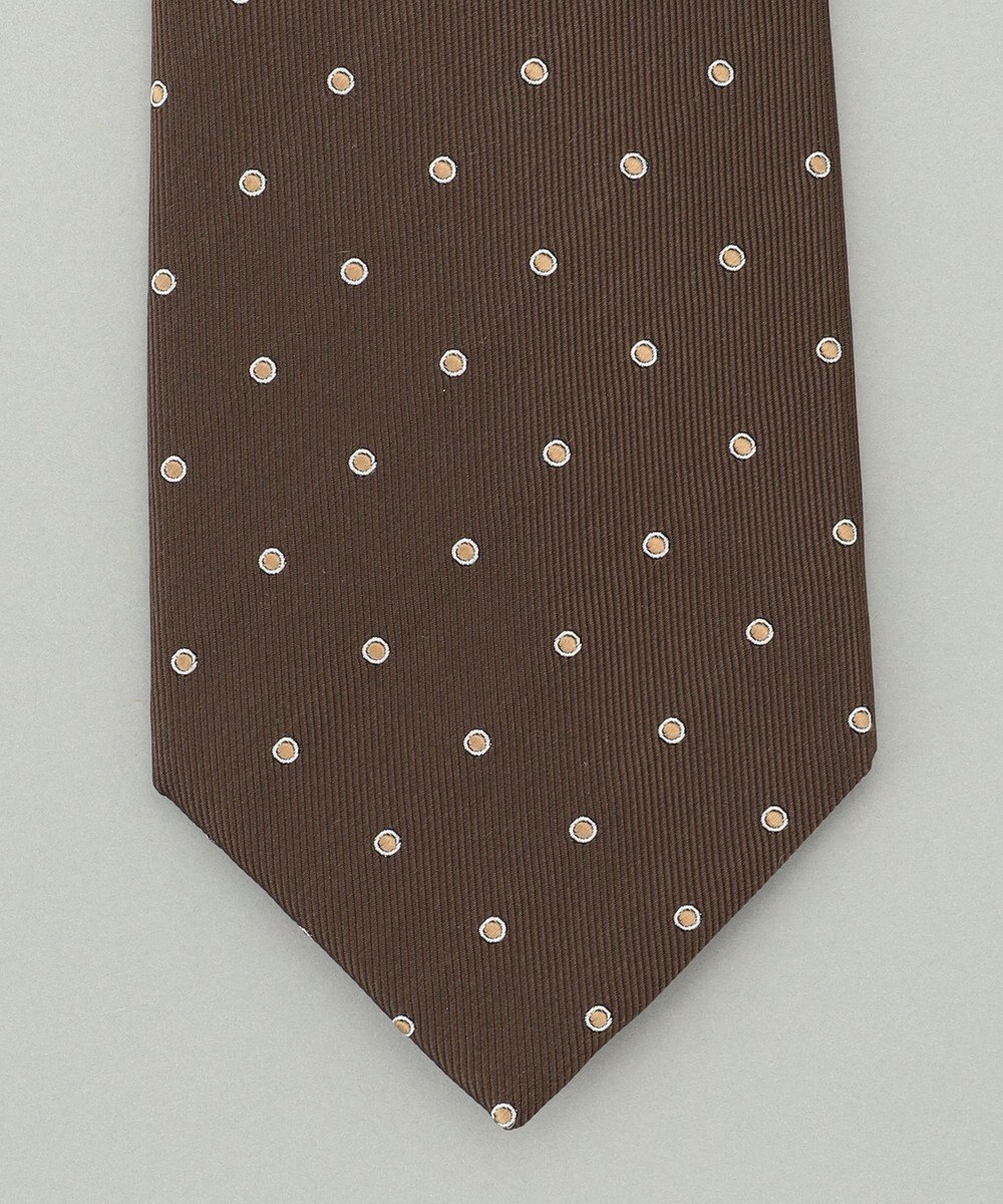 GOTAIRIKU 【日本製】西陣ネクタイ＿BROWN 