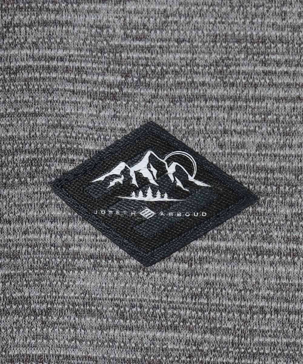 JOSEPH ABBOUD MOUNTAIN 【ソフト/吸水速乾】メランジバックメッシュ Tシャツ 