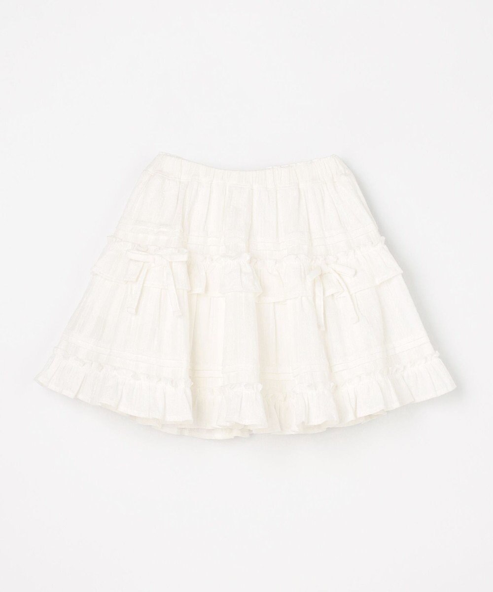 ANY KIDS 【洗濯機可能】カラミドビー ティアードスカパン 