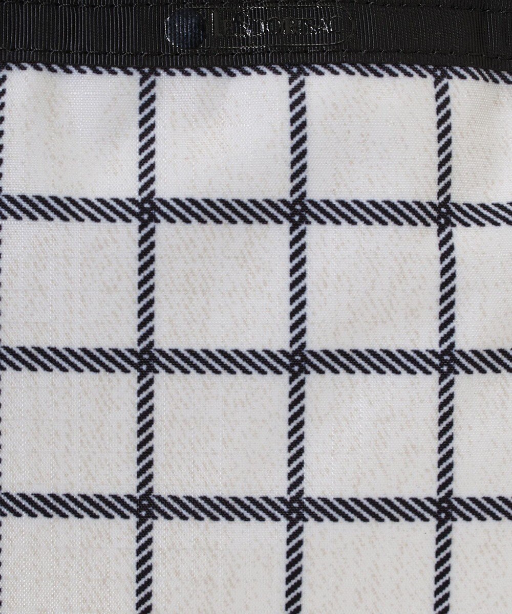 LeSportsac E/W CITY DRAWSTRING BAG??? /アップタウンモノチェック/ブラック 