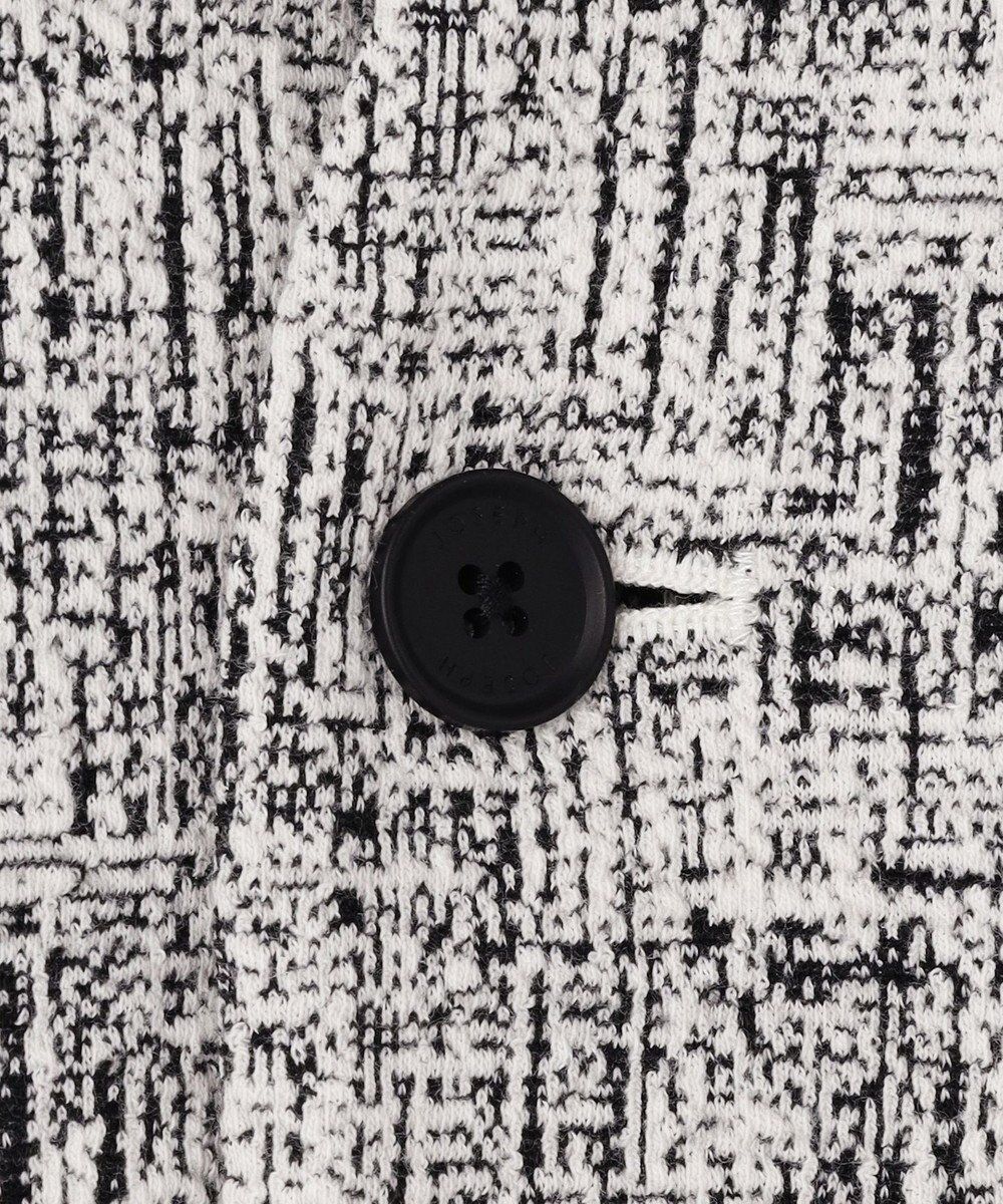 JOSEPH HOMME 【イージーケア】パフィーチェックジャージー　カーディガン 